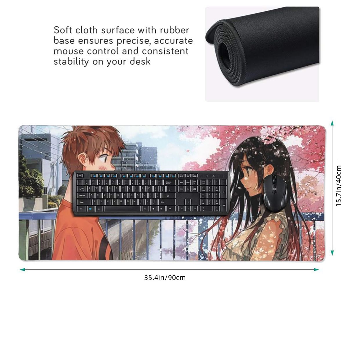 Anime Rent A Girlfriend Large  - Gaming Accessories Rent recensie en prijs