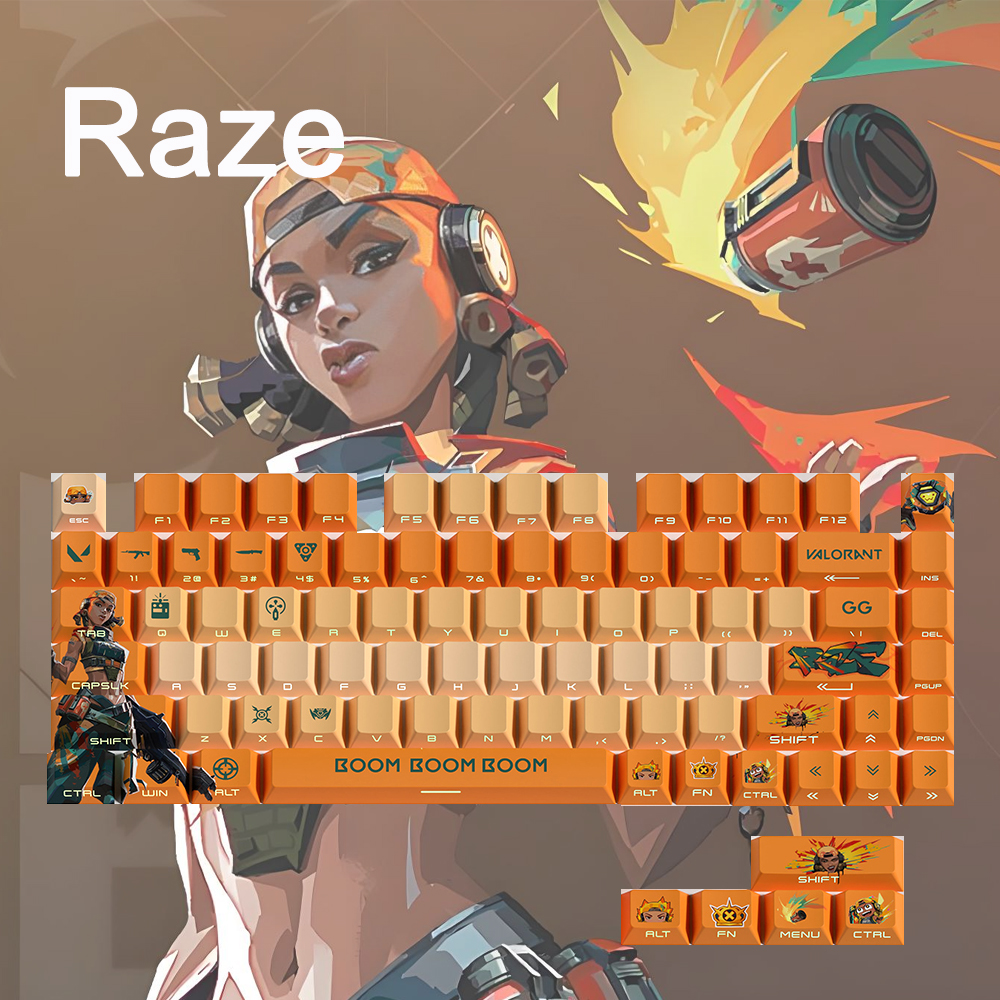 Keycaps Valorant Killjoy Gekko - Omen Gaming Accessories recensie en prijs