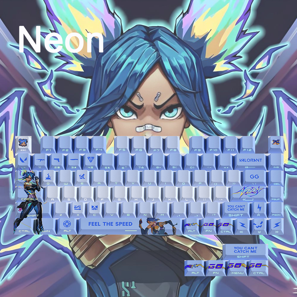 Keycaps Valorant Killjoy Gekko - Omen Gaming Accessories recensie en prijs