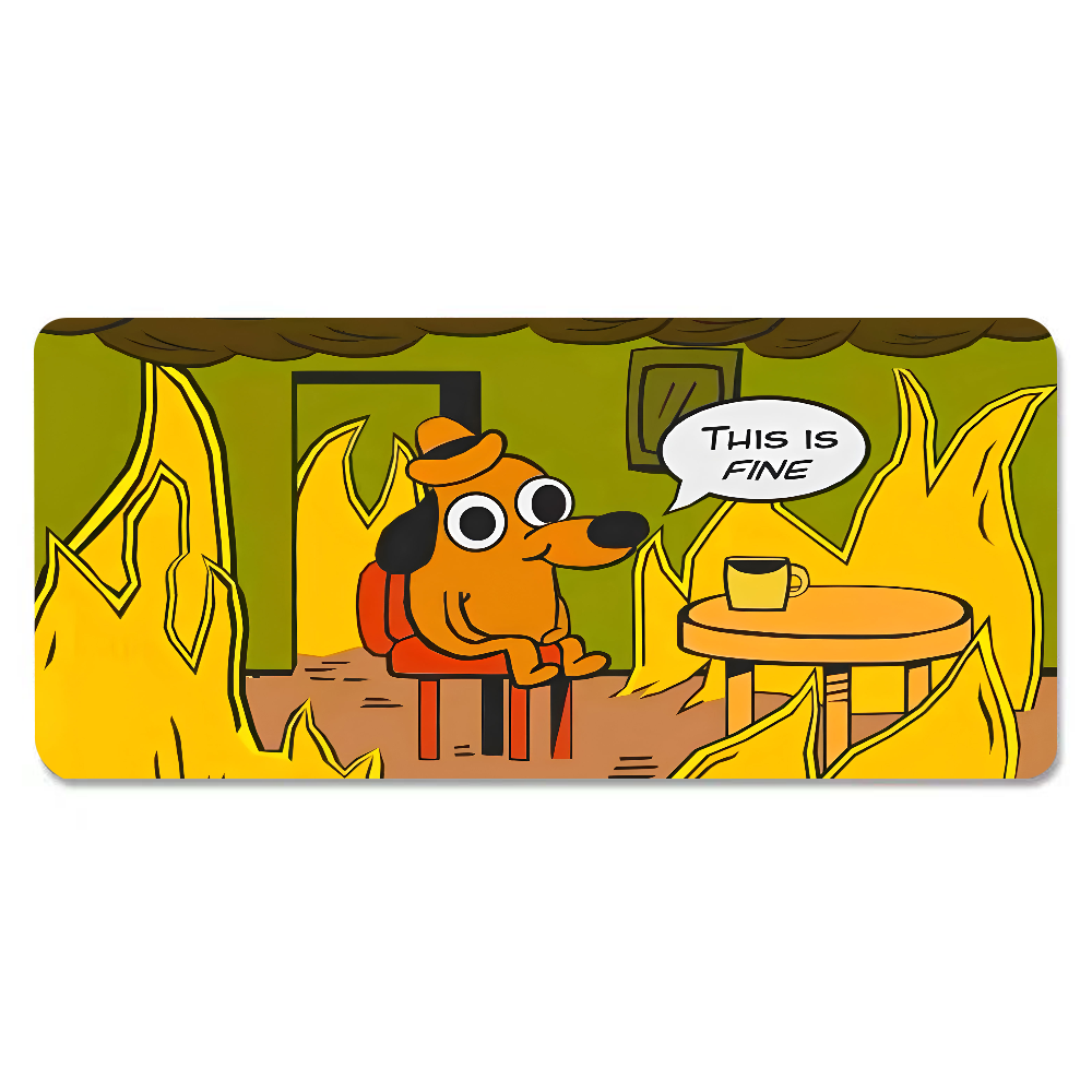 This Is Fine Dog Dachshund Mou - Gaming Accessories Cheap recensie en prijs