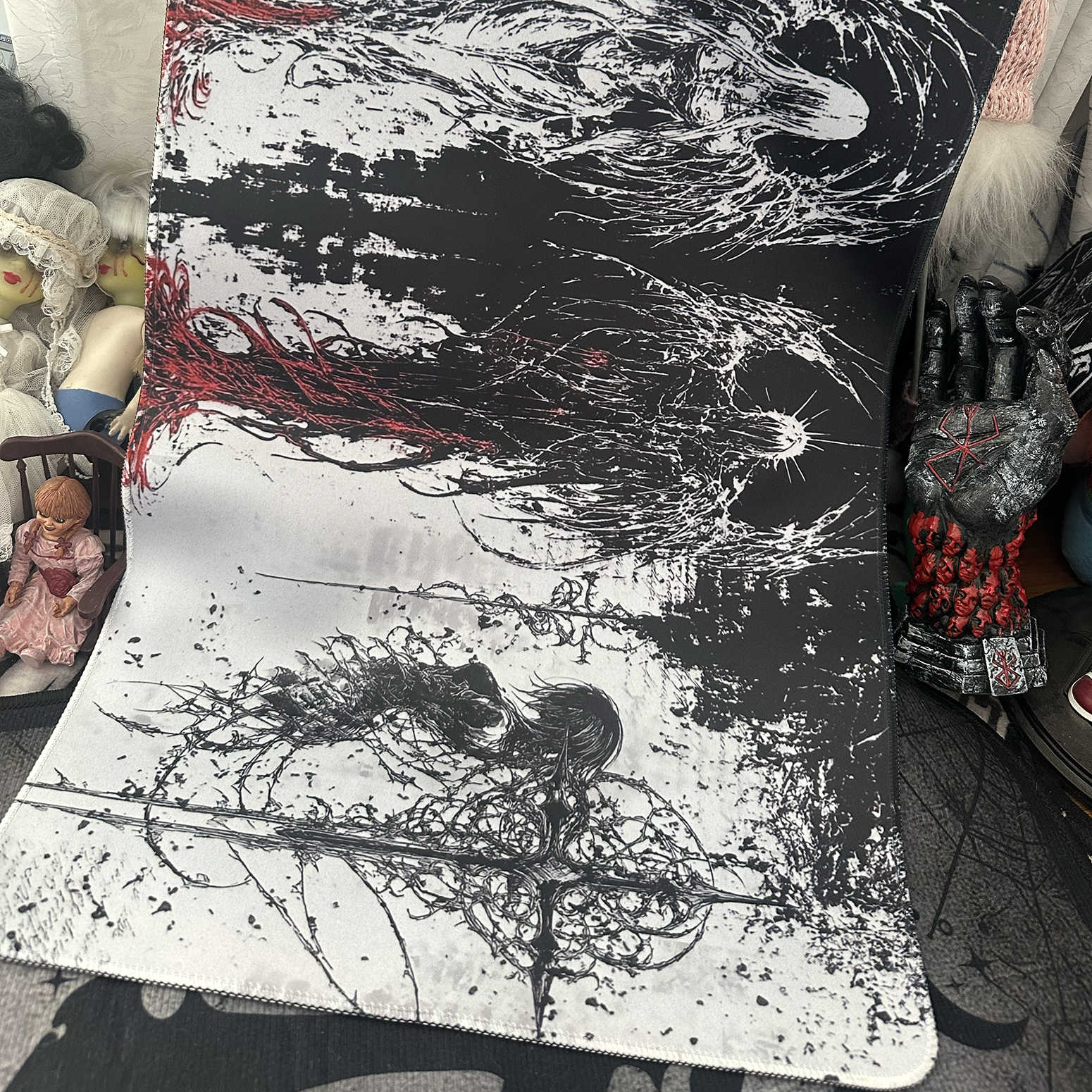 Dark Angel Art Design Large Si - Gaming Accessories Keyboards recensie en prijs