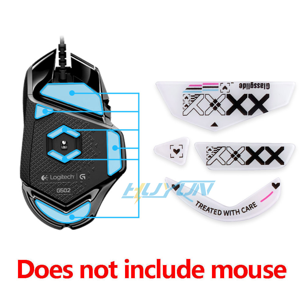 Tempered glass foot pads are s - Gaming Accessories Logitech recensie en prijs