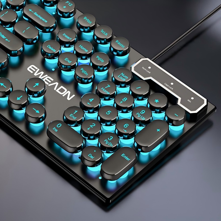 EWEADN Typewriter Gaming Keybo - Gaming Accessories Keyboards recensie en prijs