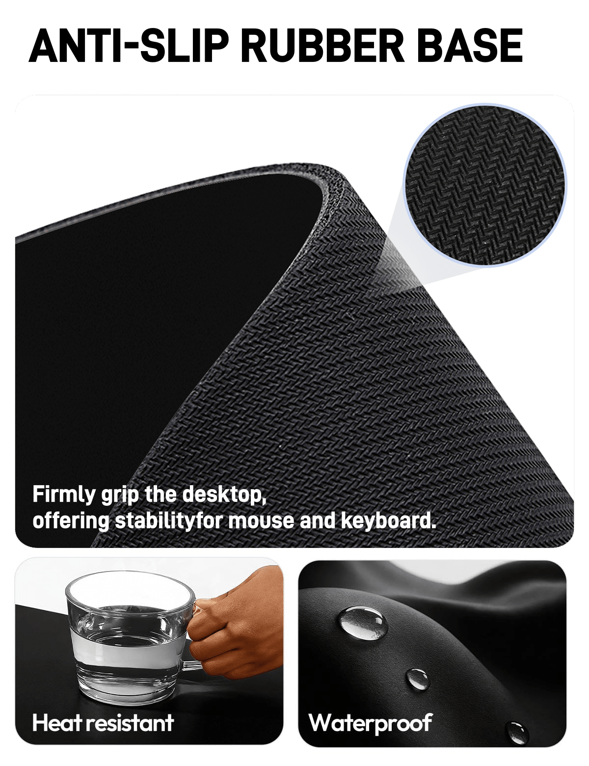Large Wood Grain Texture Desk  - Gaming Accessories Gift For Boyfriend recensie en prijs
