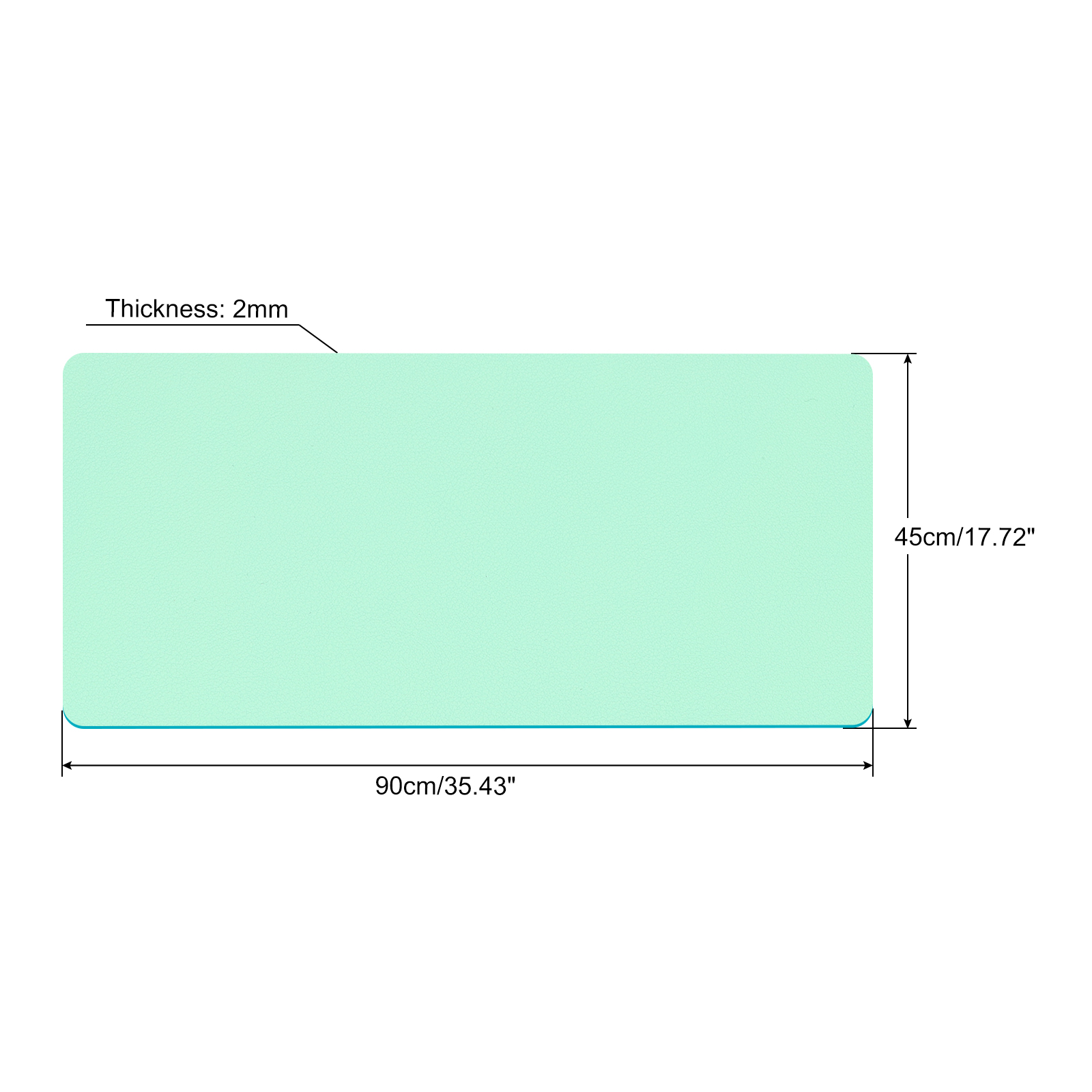 Office Desk Mat Protector PU L - Gaming Accessories Keyboards recensie en prijs