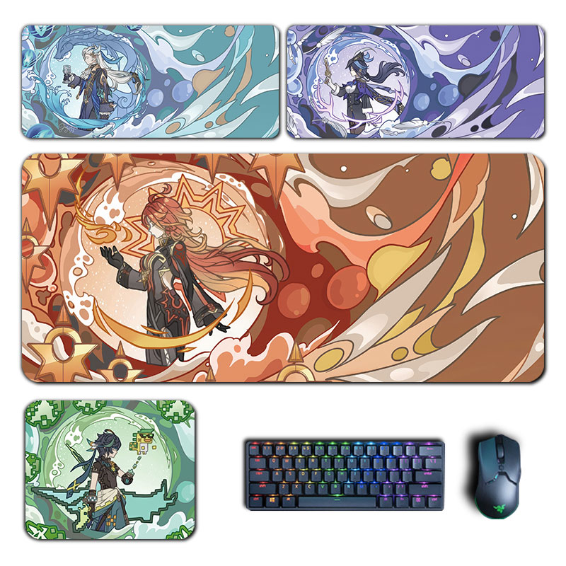 Anime Genshin Impact Mouse Pad - Gaming Accessories Keyboards recensie en prijs