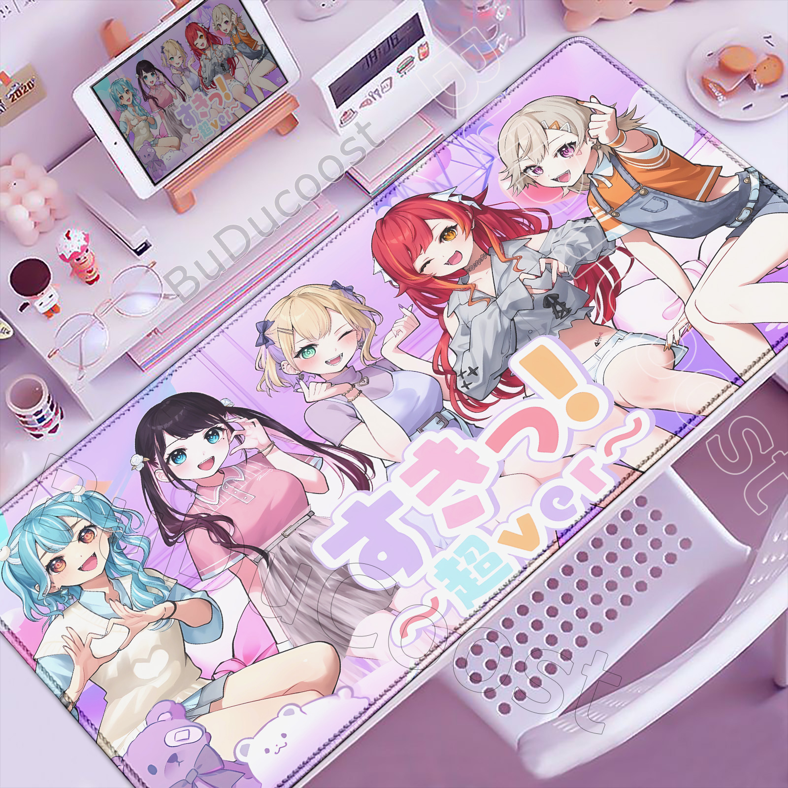New VSPO Mouse Pad VTuber Virt - Youtube Gaming Accessories recensie en prijs