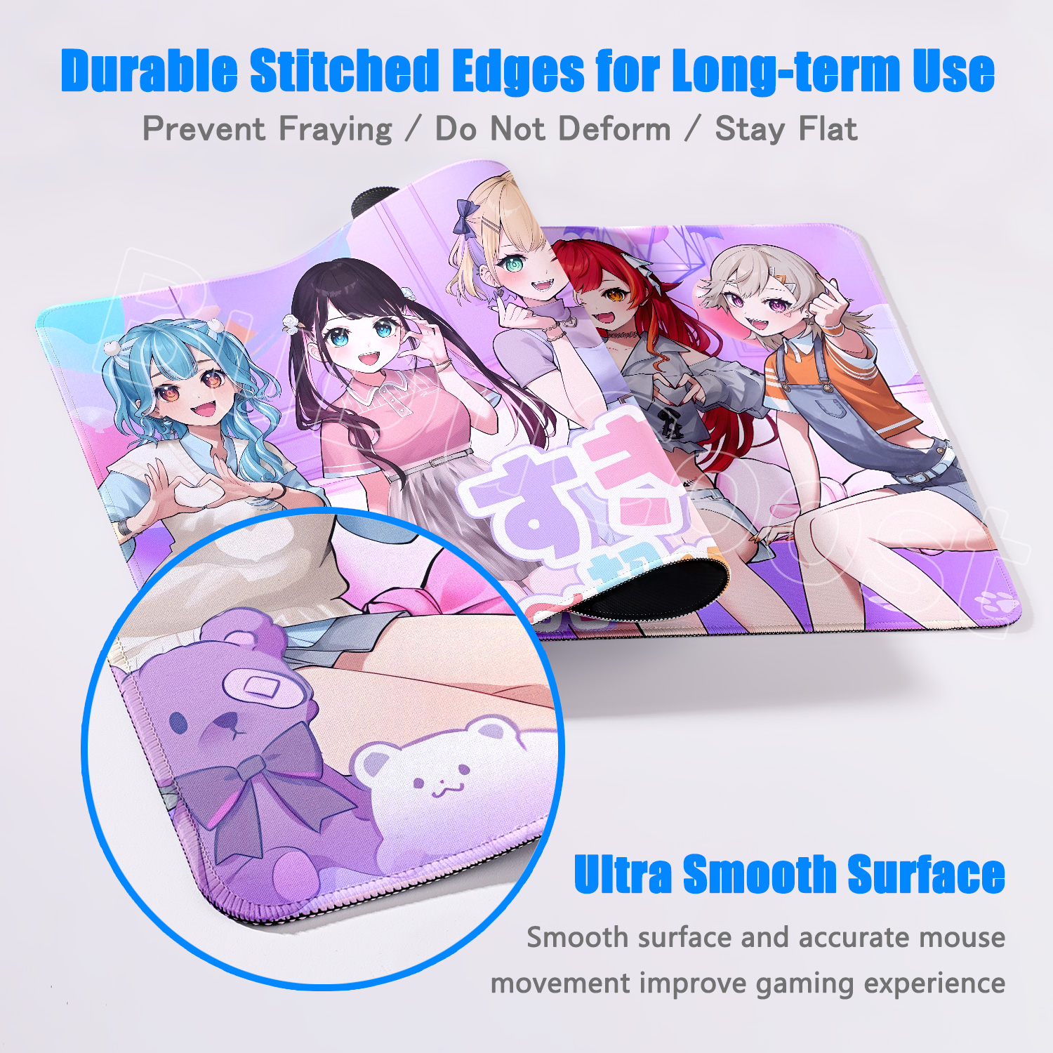 New VSPO Mouse Pad VTuber Virt - Youtube Gaming Accessories recensie en prijs