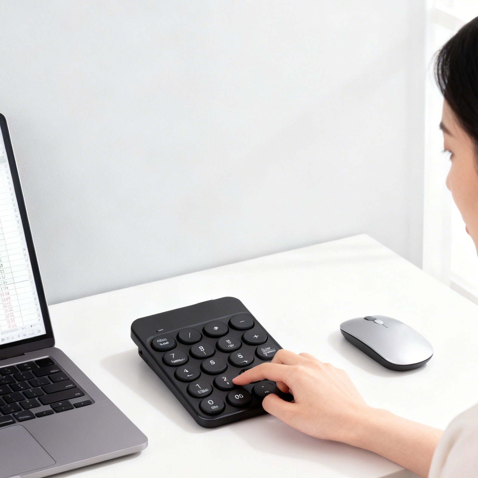 Mini Numeric Keypad with Round - Keyboard Numpad Separate recensie en prijs