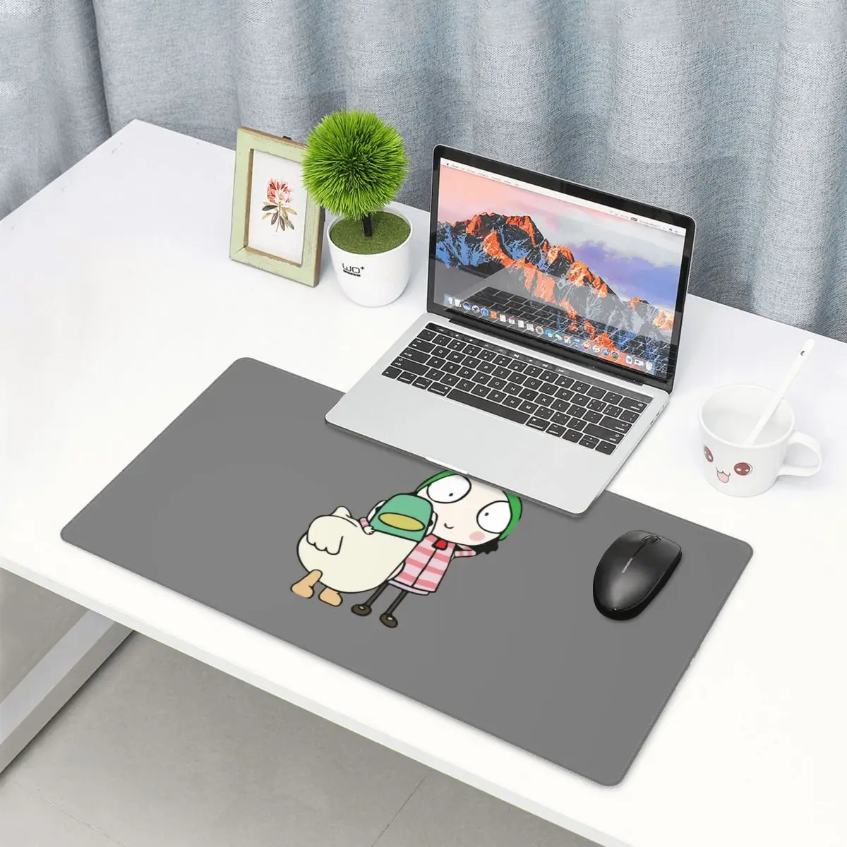 Large Mouse Pad Sarah And Duck - Gaming Accessories To Have recensie en prijs