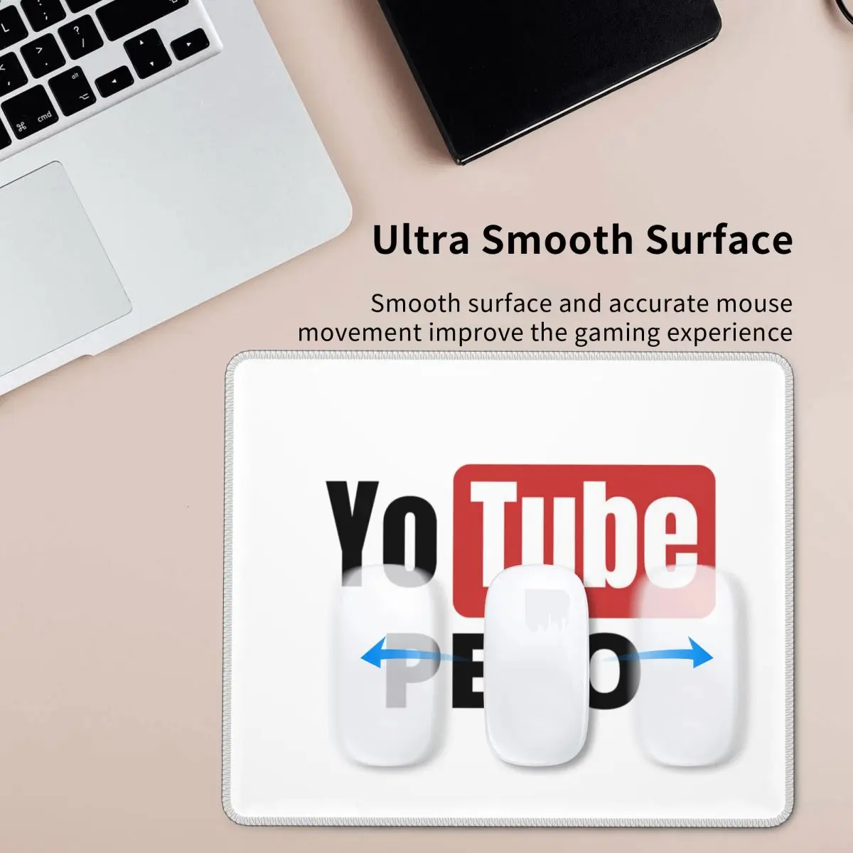Yo Tube Pelo Mouse Pad Compute - Youtube Gaming Accessories recensie en prijs