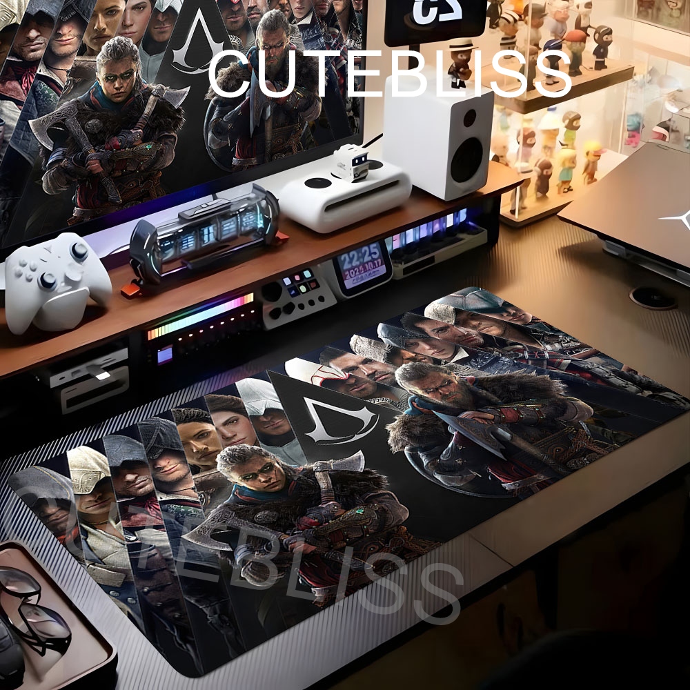 PC Large Gaming Mousepad Assas - Gaming Accessories Gift For Boyfriend recensie en prijs