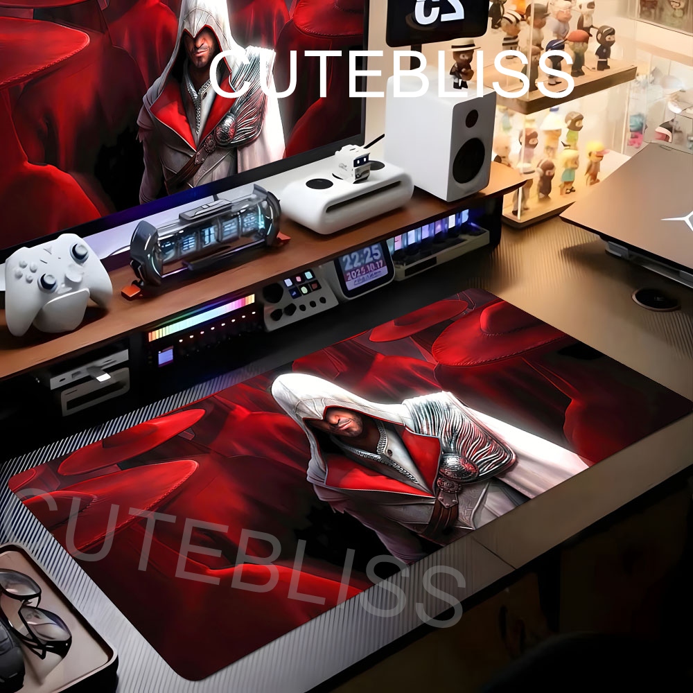 PC Large Gaming Mousepad Assas - Gaming Accessories Gift For Boyfriend recensie en prijs