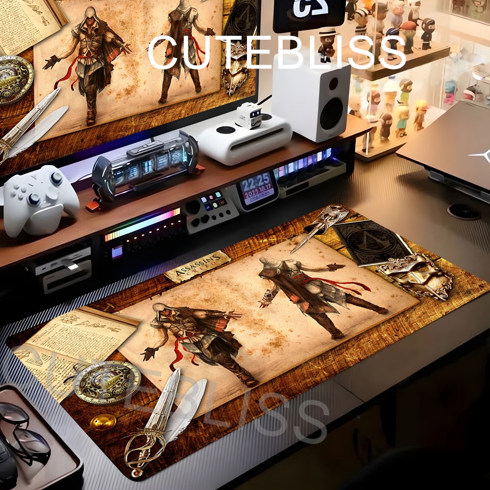PC Large Gaming Mousepad Assas - Gaming Accessories Gift For Boyfriend recensie en prijs