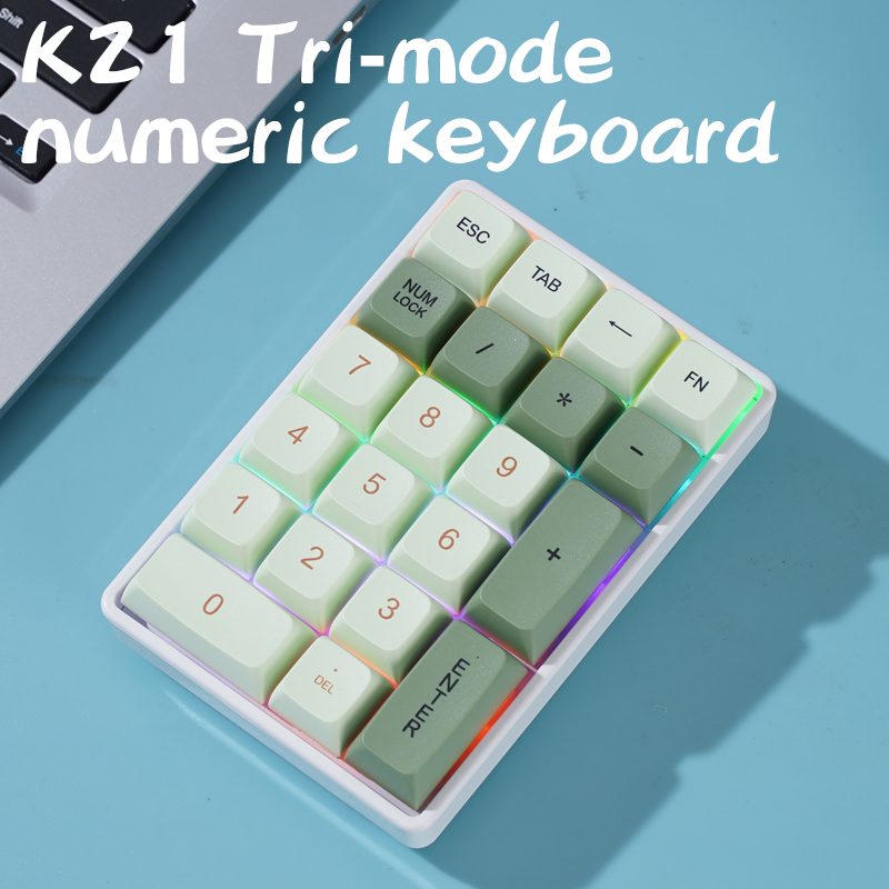 FREEWOLF K21 Wireless Mechanic - Keyboard Numpad Separate recensie en prijs