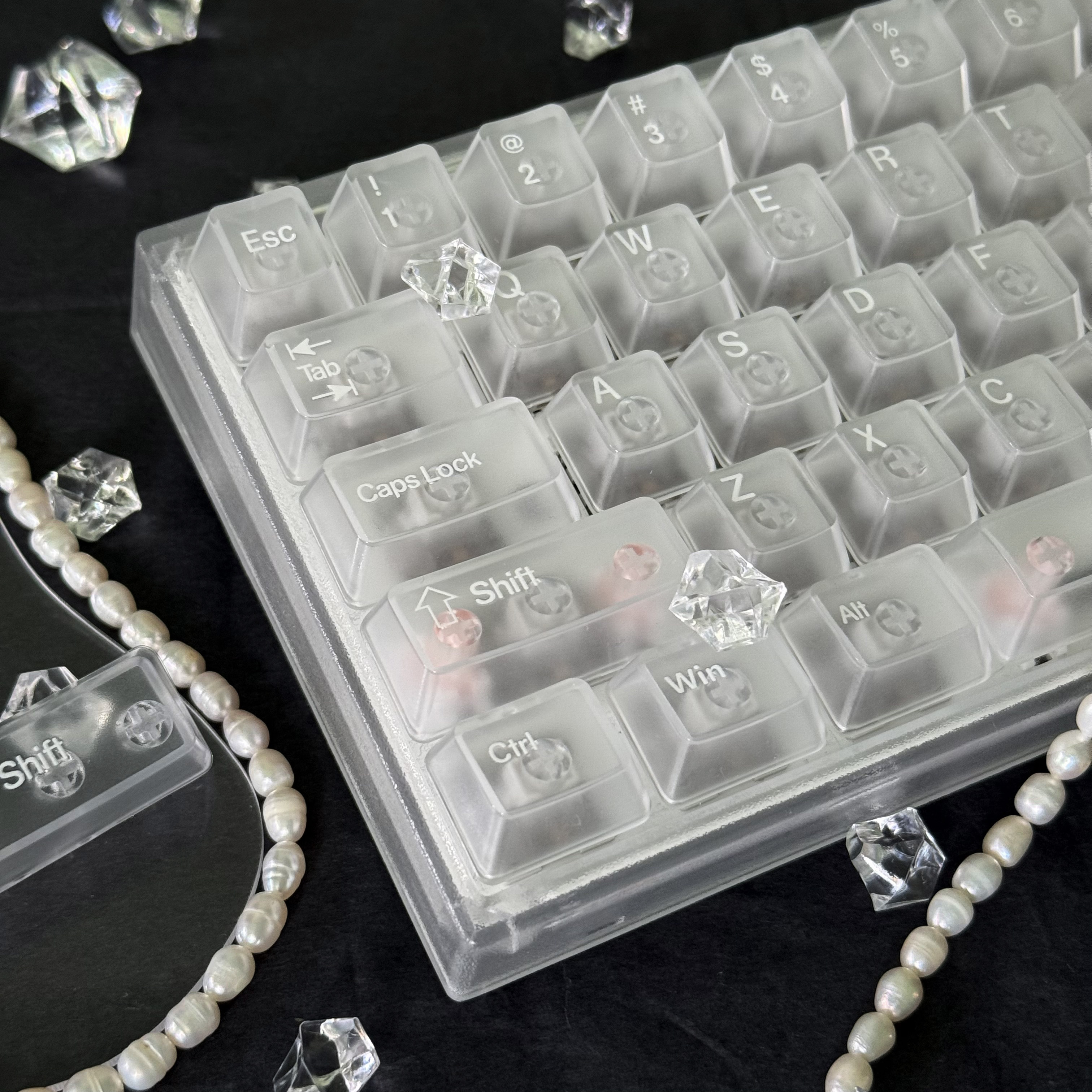 Clear Transparent & Frosted Tr - Keyboard Numpad Separate recensie en prijs